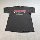 Vintage WWF Stone Cold Steve Austin Shirt Men XL Black Wrestling 90s WWE READ