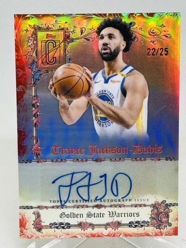 2025 Topps Signature Trayce Jackson-Davis Red (RAW)