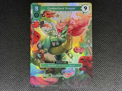MetaZoo TCG - Cumberland Dragon (Keeper of the Peace) ALT ART - Torrential Tides