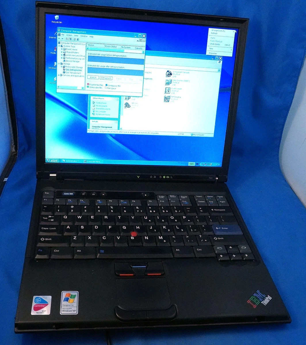 IBM Windows XP PC Laptops & Netbooks 2.00-2.49 GHz Processor Speed