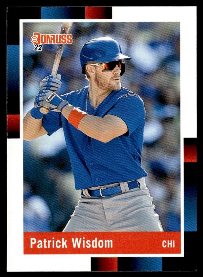 2022 Donruss 1988 Retro Patrick Wisdom Chicago Cubs #273
