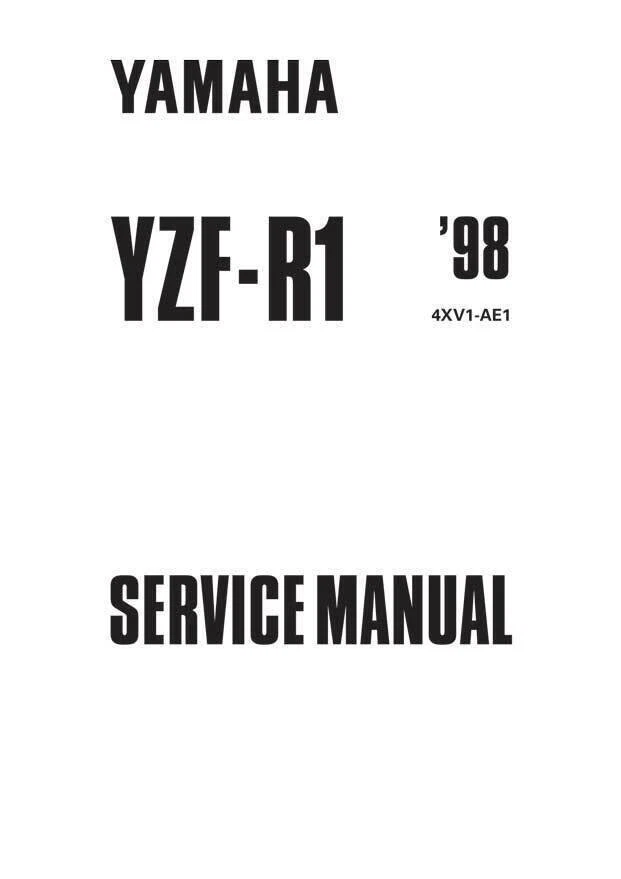 YZF R1 Motorcycle Repair Manuals & Literature for sale | eBay