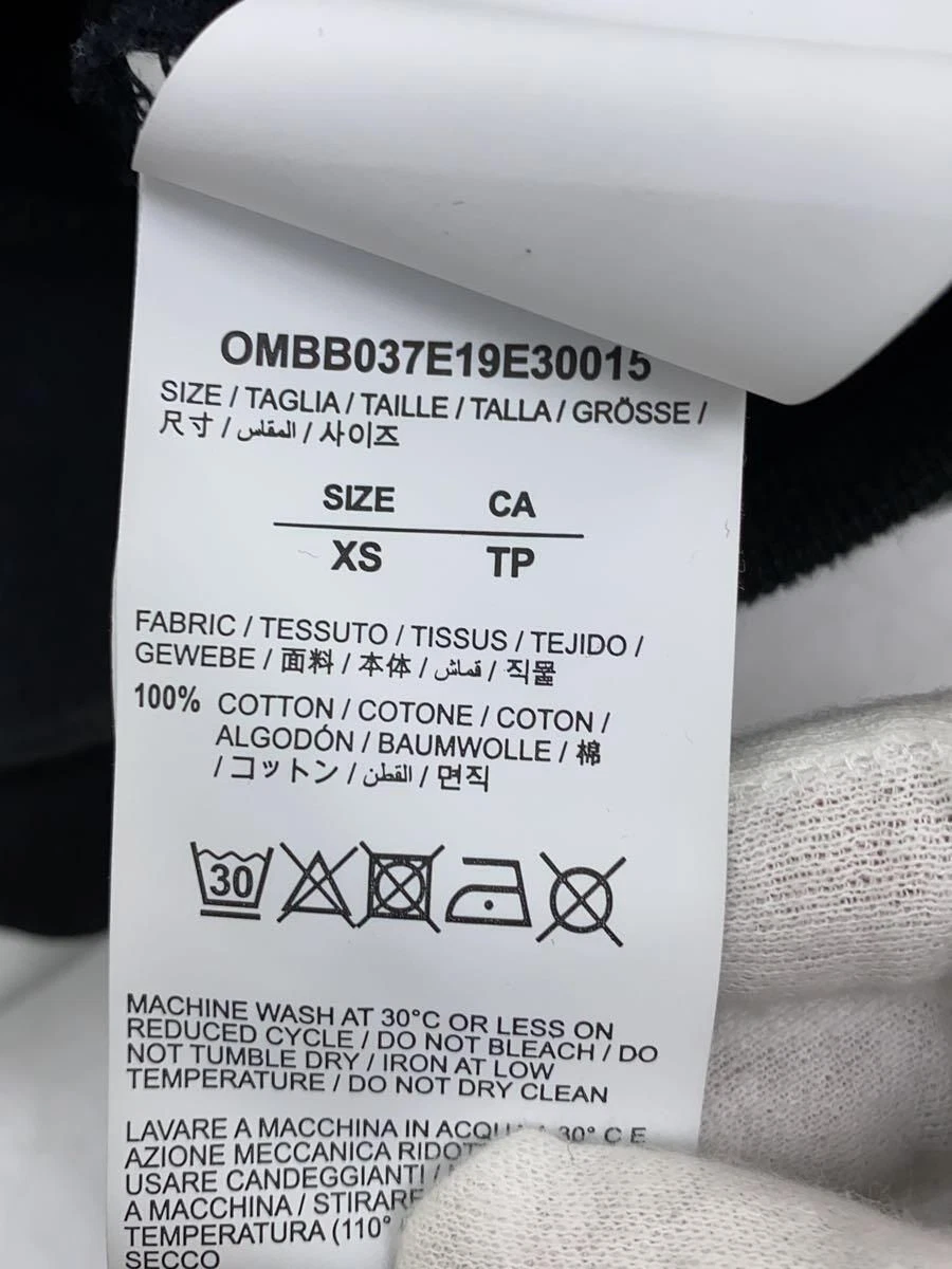 FELPA CON CAPPUCCIO OFF WHITE 19AW DIAG WATERFALL OVER XS OMBB037E19E30015 Usata