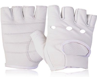 Gants d'entraînement d'haltérophilie en cuir pour femmes - Dark blue