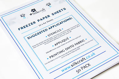 Silkcraft Gefrierschrank Papier Blätter x 50 - A4 - GRÖSSE SCHNÄPPCHEN