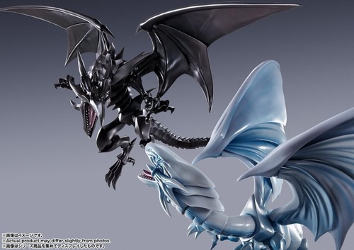 S.H.MonsterArts Yu-Gi-Oh! Red Eyes Black Dragon BANDAI Action Figure Japan New - Picture 7 of 7