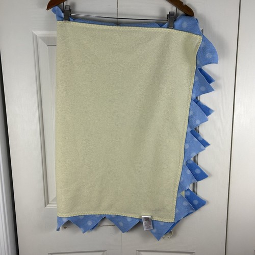 Vintage Child of Mine by Carter's Sun Babydecke blau gelb Dreieckskante - Bild 6 von 7