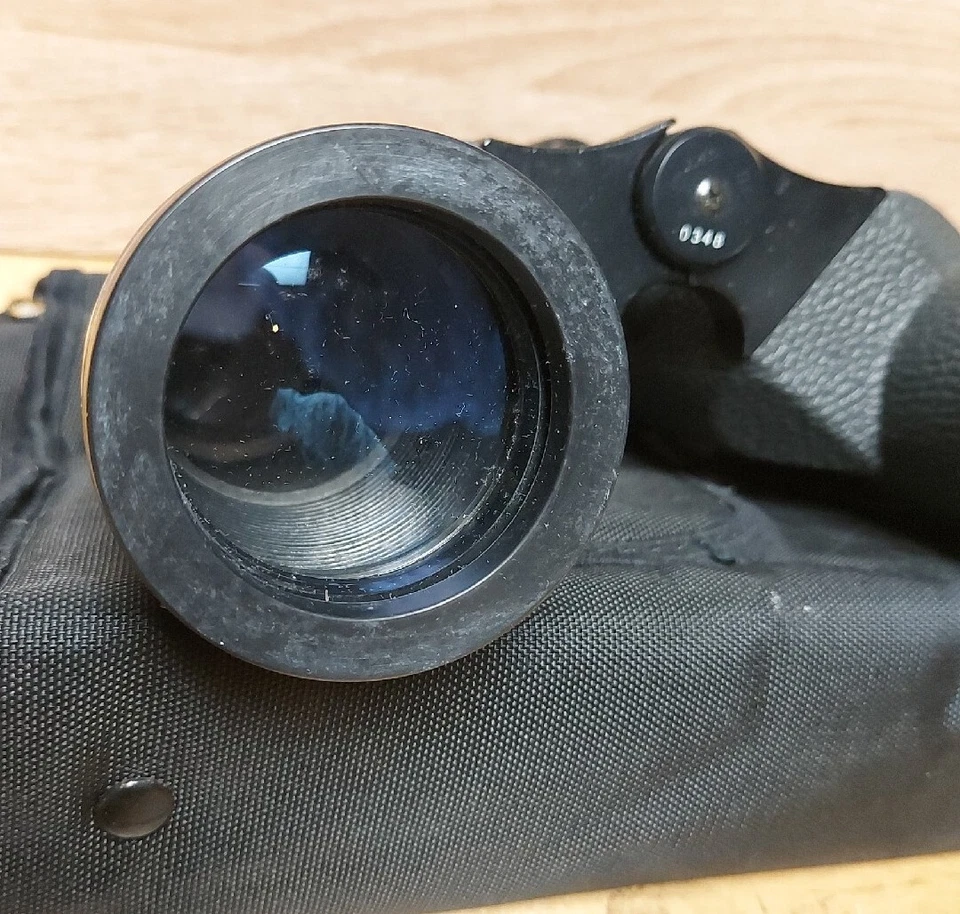 SWIFT Aerolite Heron Model 739 Binoculars 8x,40 w/ Case Tested 1000yds Wide Angl - Image 3 of 4