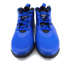 Nike Team Hustle D 9 Gs Kids Blue Black White Athletic Shoes Size 7Y