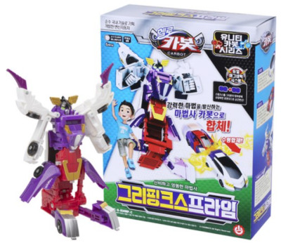 Unity Prime Transformers Hello Carbot Gryphinx Prime Unity series Transformer Car Figure Turning ...