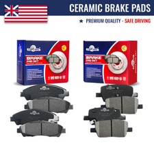 Front & Rear Ceramic Disc Brake Pads For 2017 - 2020 Cadillac XT5 XT6