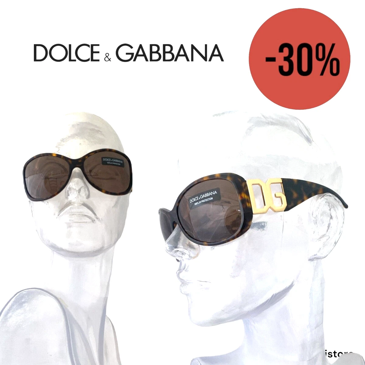 Occhiali Da Sole Dolce & Gabbana DG 4288 3063/73 – Tartaruga Trasparente/lenti Marroni – Made In Italy - Foto 2