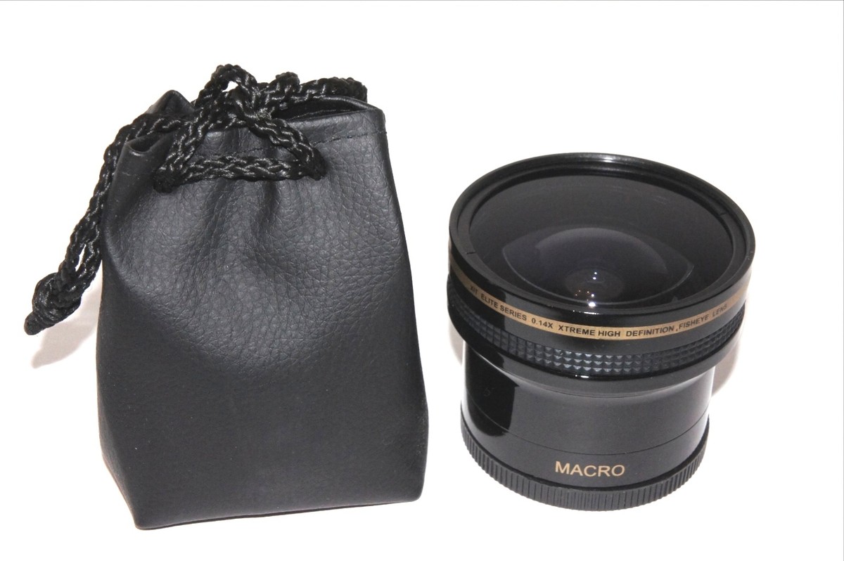 Elite HD Objectif Fisheye Et 3-Pc Filtre Set Pour Panasonic Lumix DMC