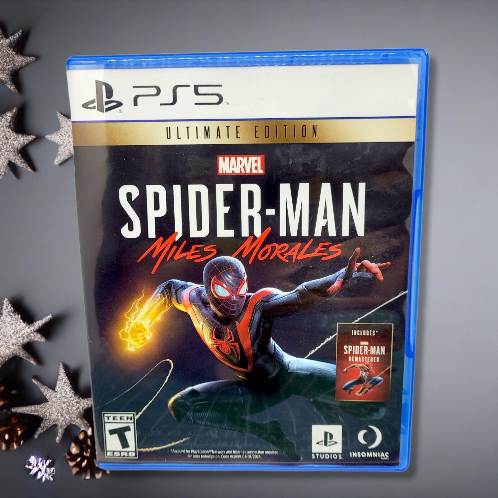 Spider-Man Remastered+Miles Morales ULTIMATE EDITION Ps4/Ps5