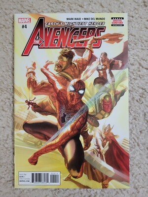 Avengers #4 (Marvel 2017) Origin Kang the Conqueror | Alex Ross Cover NM