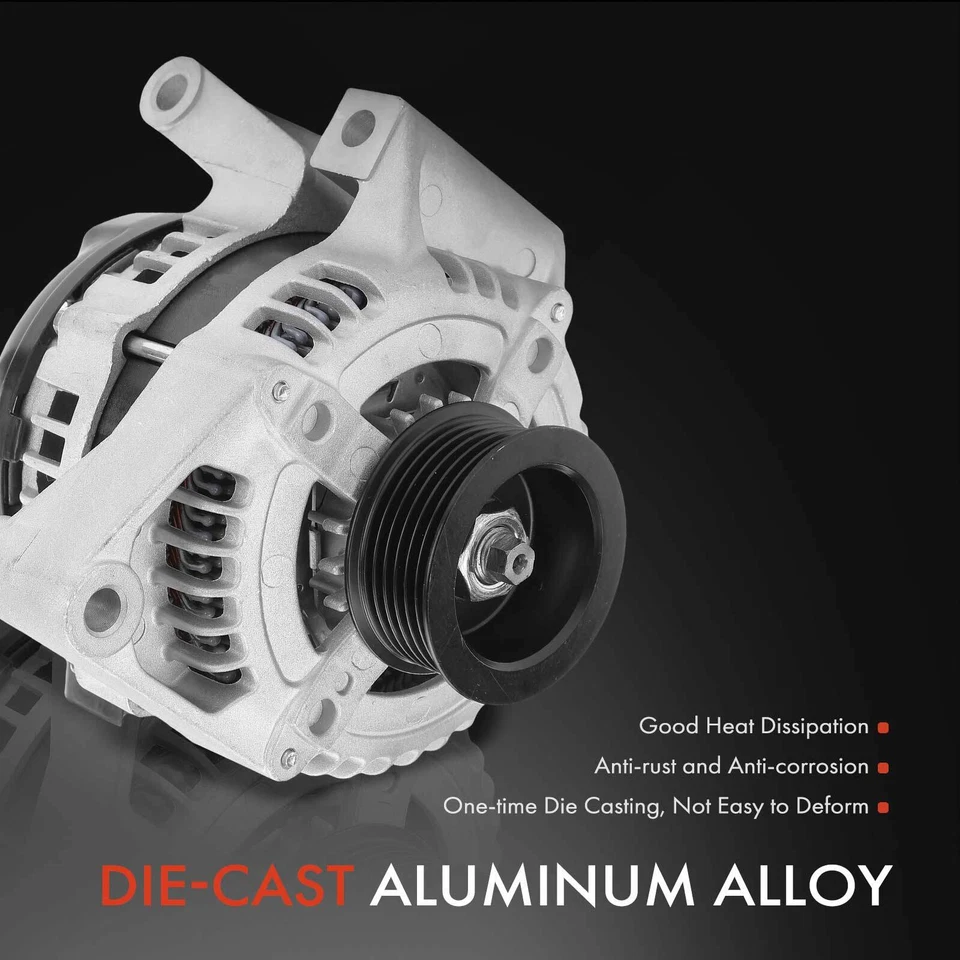 Генератор переменного тока для Buick LeSabre Pontiac Bonneville 2004-2005 V6 3,8 л 140 А 12 В CW 6G - Изображение 4 из 4