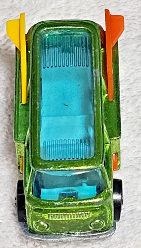 HOT WHEELS REDLINE VOLKSWAGEN BEACH BOMB LIGHT GREEN HK 1969 ORIGINAL FINE+ - Picture 14 of 21