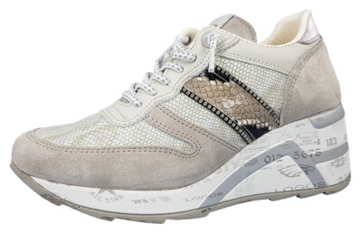 Cetti  Damenschuhe Schnürschuhe Sportive Sneaker Grau Freizeit