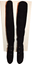 Noir Genou Bottes Alda Extensible Daim Du Dessus Au Charlotte Bottines Olympia q1wHUTz