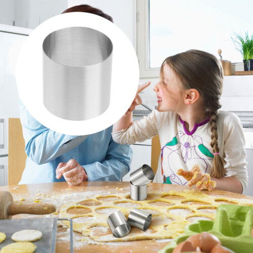 12 Pcs Cake Rings Baking 2 Stainless Steel 2 Inch Dessert Mousse Molds