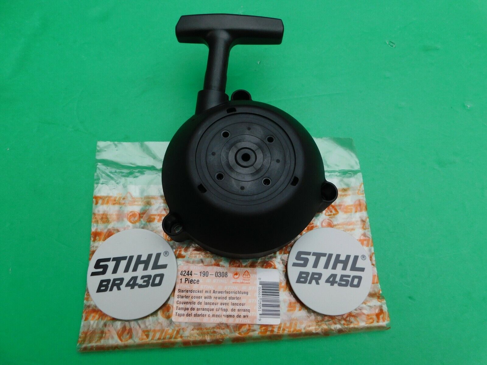 STIHL OEM Rewind Recoil Starter ASM 4244-190-0308 Br430 Br450 for sale  online