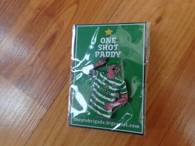 Celtic Big Cartel Pin Brigade Abzeichen  One Shot Paddy  (Limited Edition)