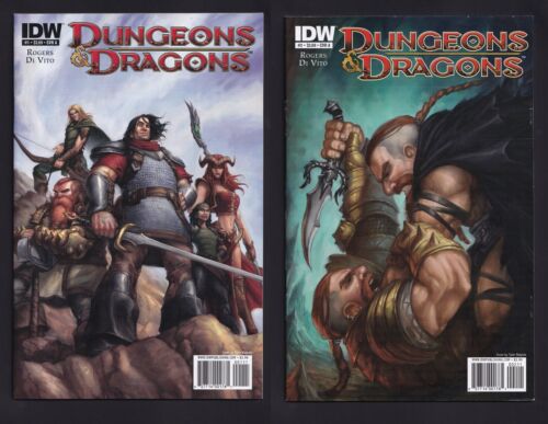 Dungeons & Dragons #1 & #2 IDW 2010 - Foto 1 di 7
