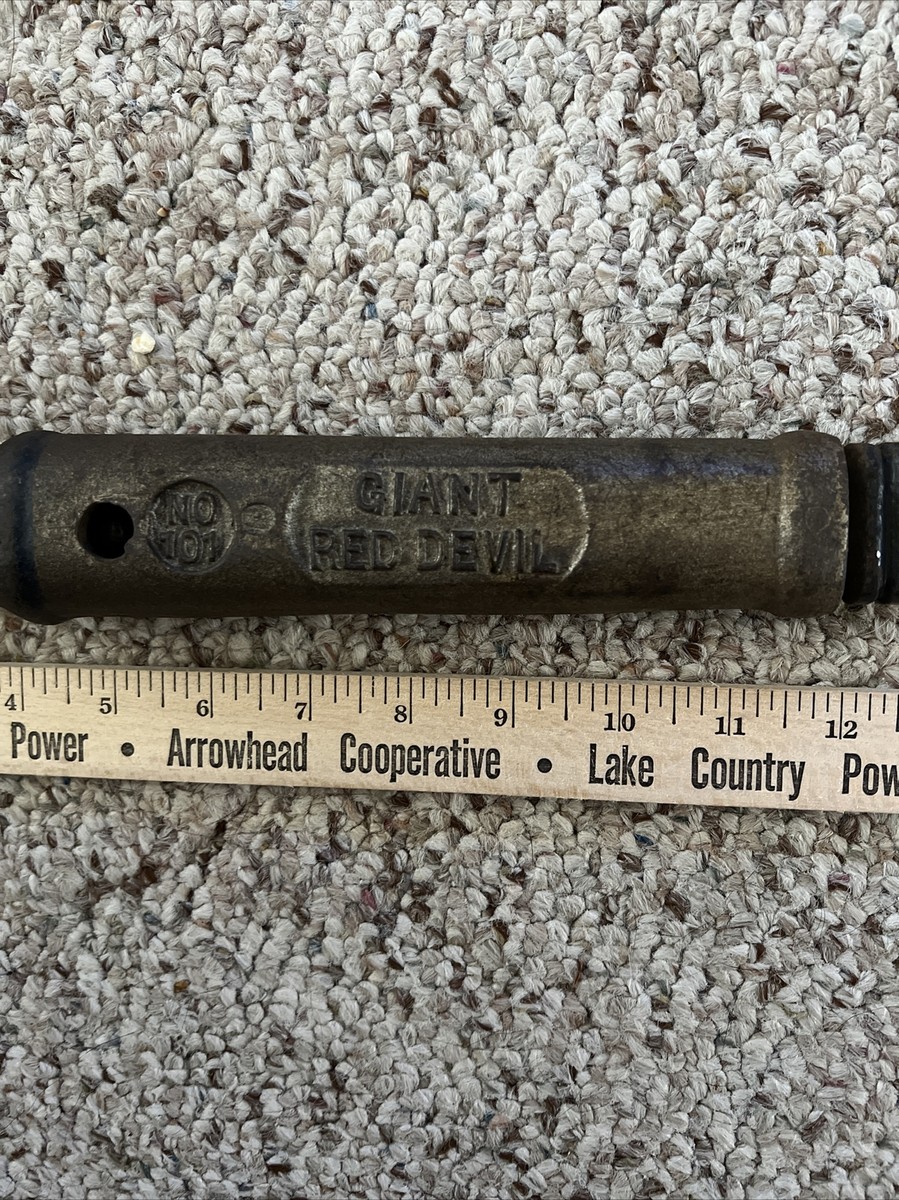 Vintage SMITH & HEMENWAY Red Devil Giant No. 101 Nail Puller 