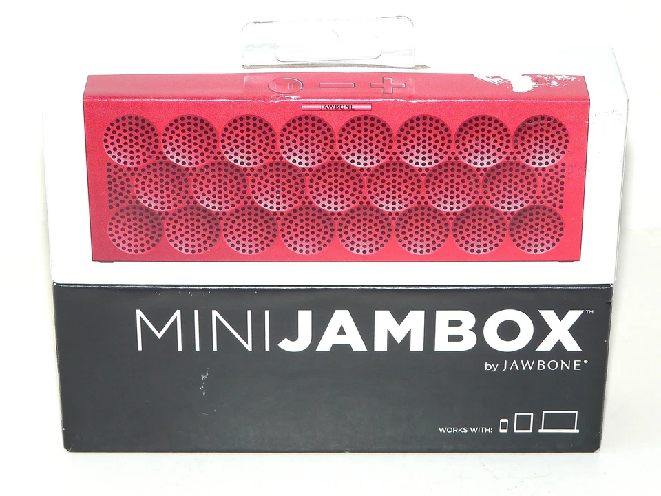 MINI JAMBOX - Punto Rojo... Altavoz Inalámbrico y Altavoz... ¡NUEVO! Foto 3 de 4