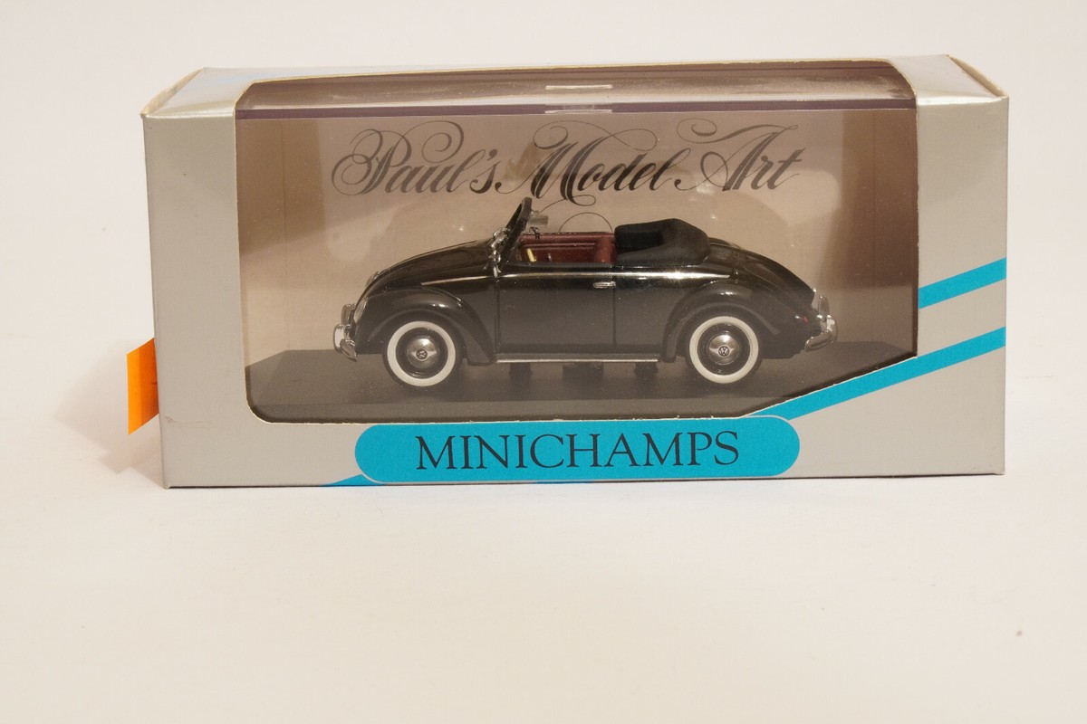 Minichamps 1:43 Volkswagen VW Hebmüller Cabriolet year 1950 black
