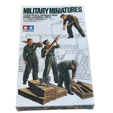 Set equipaggio carico munizioni carro armato tedesco scala 1/35 Tamiya miniature militari
