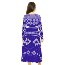 Women's Long Sleeve Dance Dress (AOP)