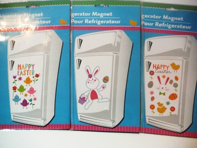 Easter Magnets Fridge File Cabinet Etc Magnet Decorations Ebay