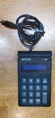 ID TECH SREDKey IDSK-534833TEB Magstripe Card Reader - Used As-Is
