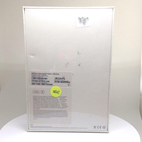 Apple iPad Mini 16GB Wi-Fi + Cellular - Unlocked - White/Silver (MD537LL/A) - Picture 2 of 2