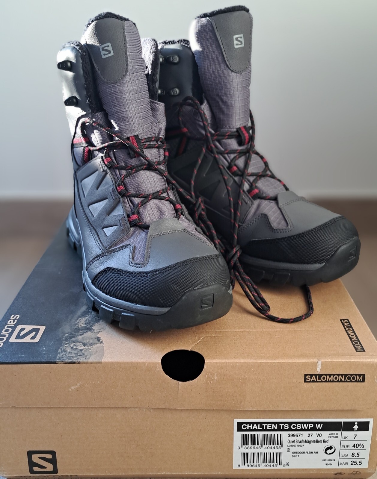 Salomon CHALTEN Scarponi Neve Donna Tg. 40