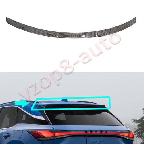 For Lexus RX 350 2023-2024 2025 True Carbon Fiber Roof Rear Trunk Spoiler Wing - Picture 3 of 13