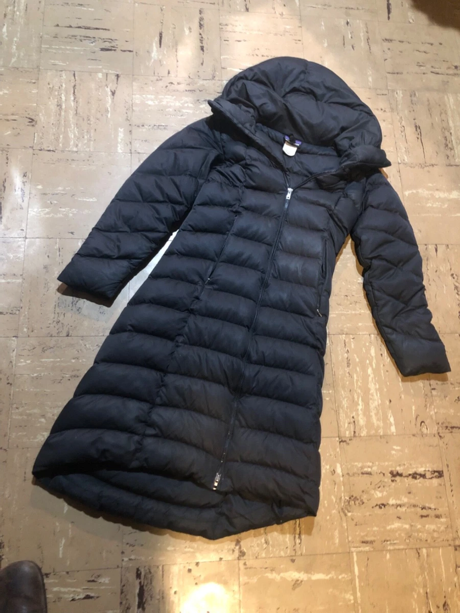 Patagonia long black puffer jacket Clearance