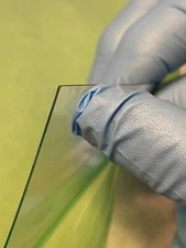 Safety Full Face Shield Clear Polycarbonate 0.02"x18.15"x27.6" makes 4-6 shields