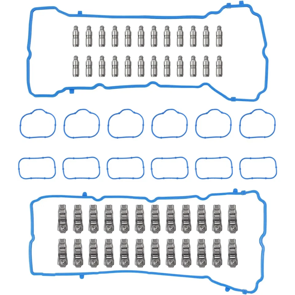 Timing Chain Kit Rocker Arms Valve Lifters Pumps For 11-15 Dodge Challenger 3.6L Foto 2 de 4