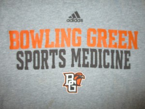 Bowling Green Sports Medicine T Shirt Falcons University