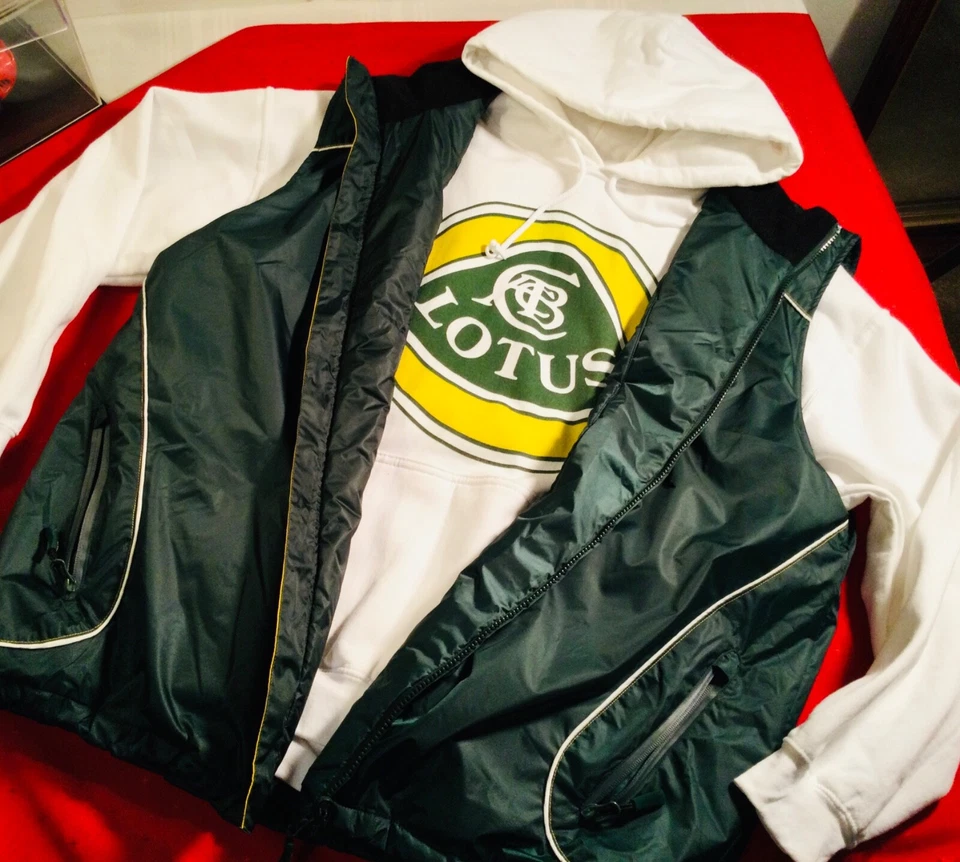LOTUS FORMULA 1 TEAM Gilet / Vest (XXL)US - NWOT & Hooded Sweatshirt (XL)US NWOT - Image 3 of 4