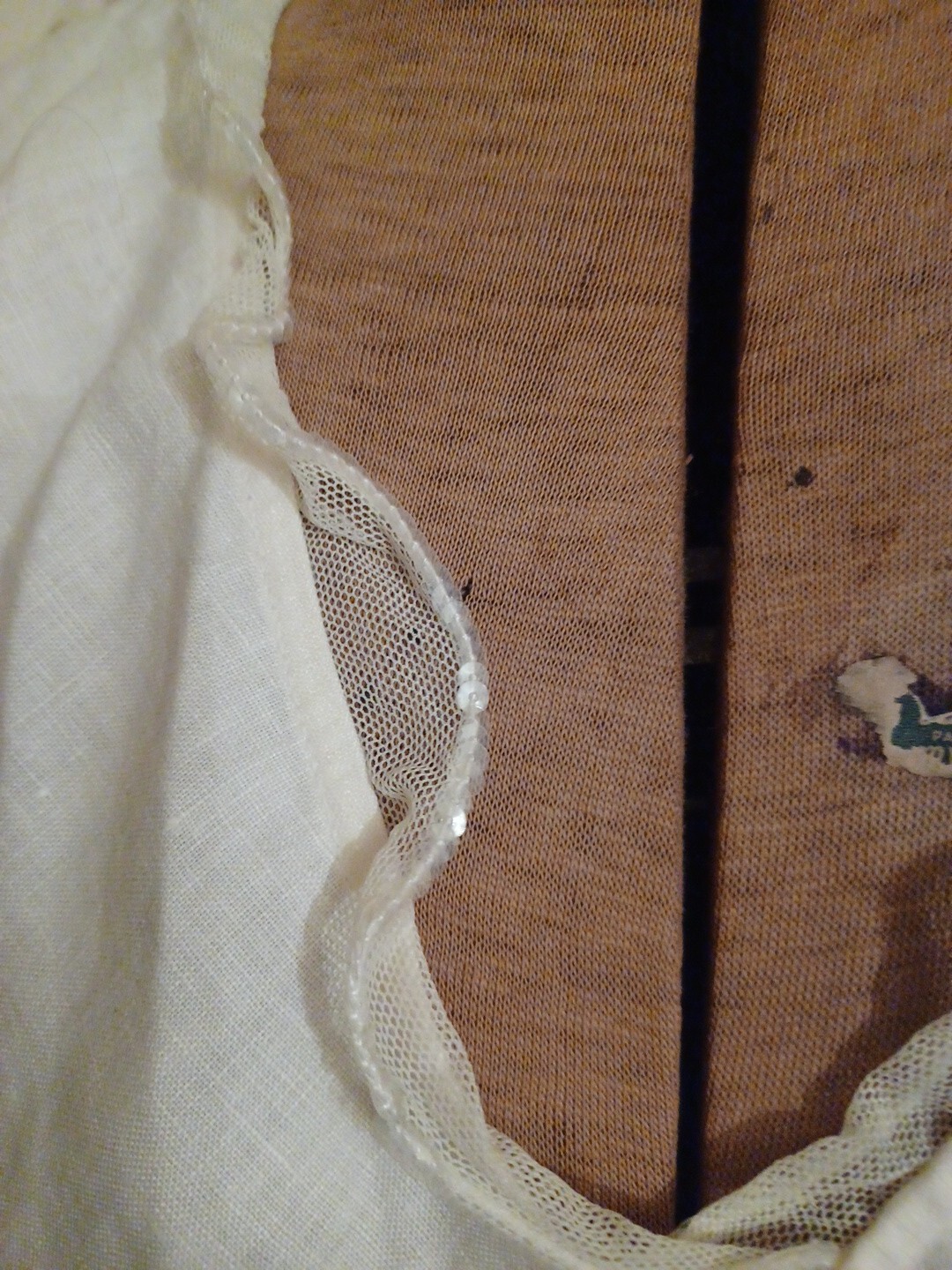 Reduced-WILLI SMITH- 2 pc  skirt Size 10 & top size  XL - White Linen image 3