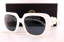 Brand New VERSACE Sunglasses VE 4434 314/87 White/Dark Gray For Women