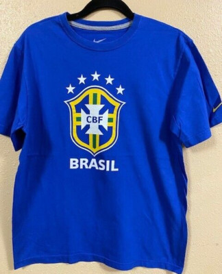 Nike CBF Brasil ホワイトTシャツ ブラジル 代表 futebol BRAZIL 2010 2011 TRAINING FOOTBAL SHIRT SOCCER JERSEY NIKE