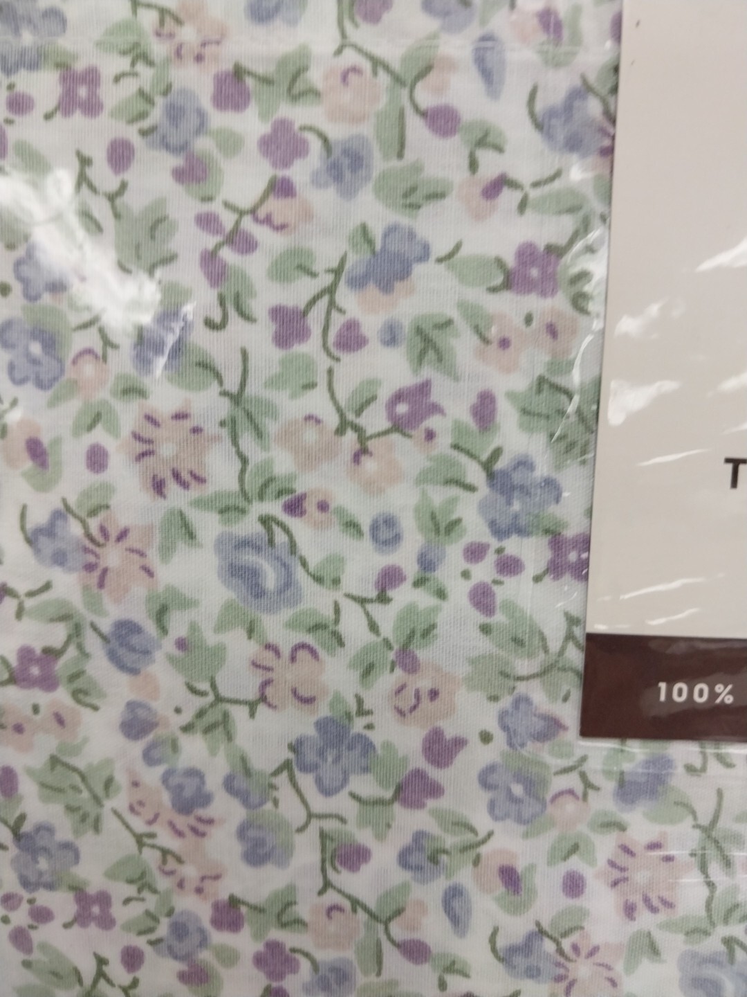 Laura Ashley twin extra long sheet set 100 cotton percale Floral