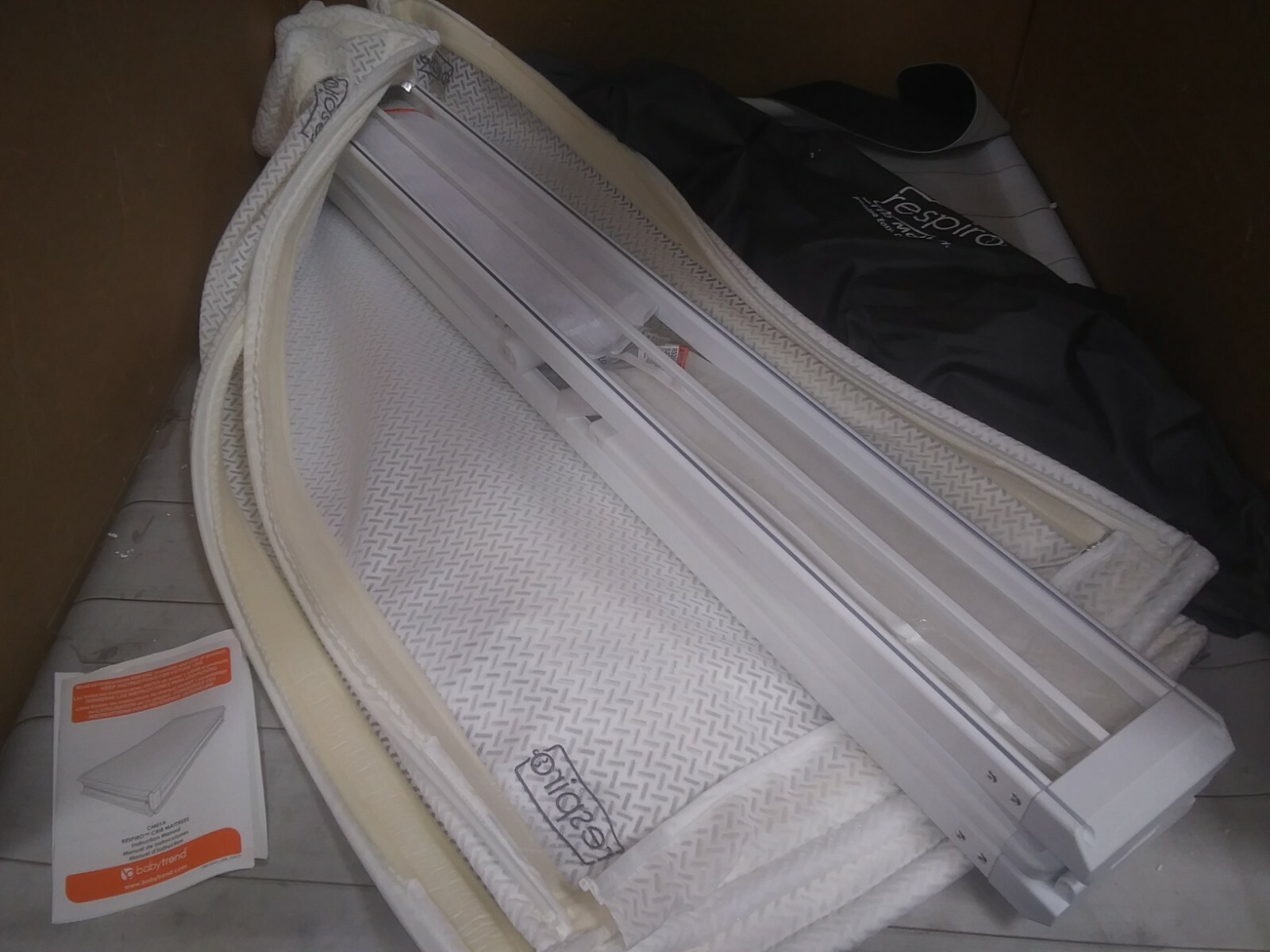 baby trend respiro crib mattress