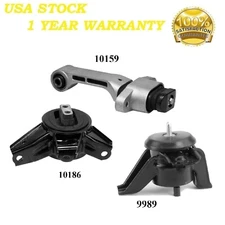 3 PCS MOTOR & TRANS MOUNT FIT 2015-2021 KIA SEDONA 3.3L - AUTO TRANS