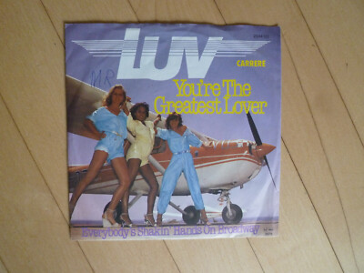 Single LUV: You're the greatest Lover / Everybody's shakin' Hands on Broadway