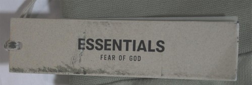 Essentials Fear Of God Kids' S/S Oversized Henley Shirt NC3 Seafoam Size 8 - Picture 4 of 5
